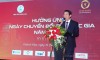 Ông Đinh Văn Thiệu - Phó Chủ tịch UBND tỉnh phát biểu tại sự kiện.